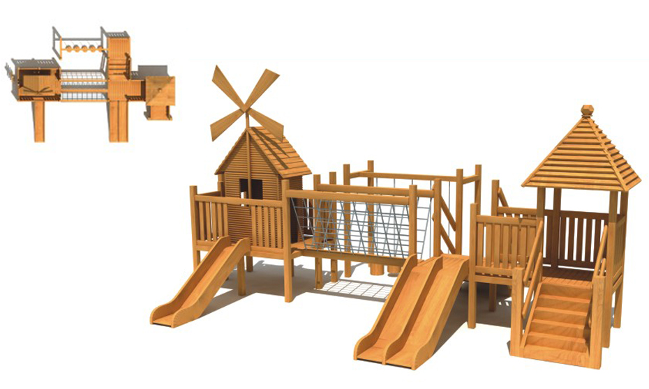 木制滑梯YH-9Z07A. 木制滑梯YH-9Z07A.