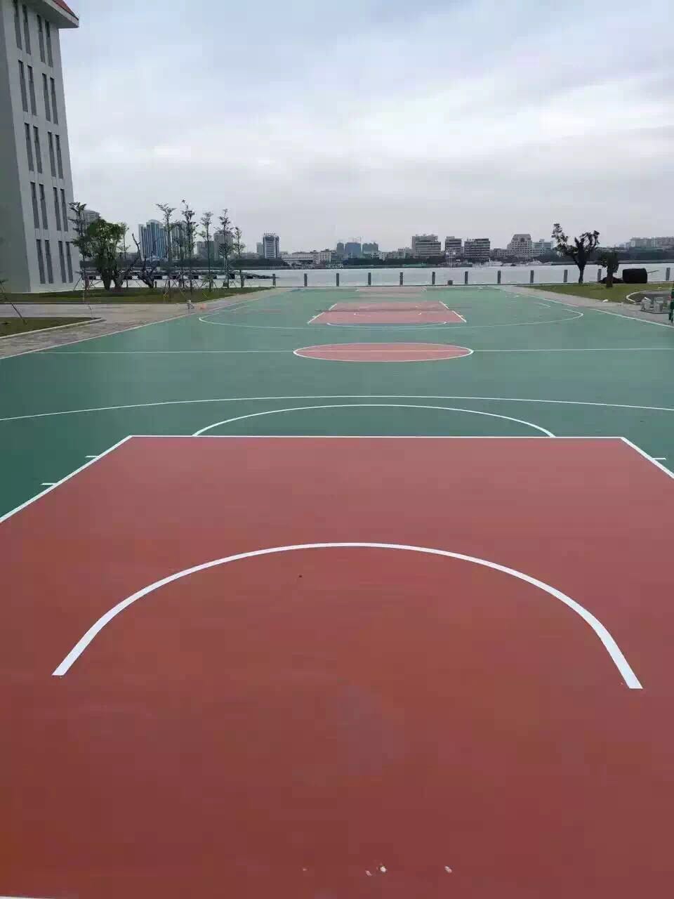 礐石某海軍部隊(duì) 1500方<a href=http://www.taijiali.cn target=_blank class=infotextkey>硅PU</a>球場(chǎng)