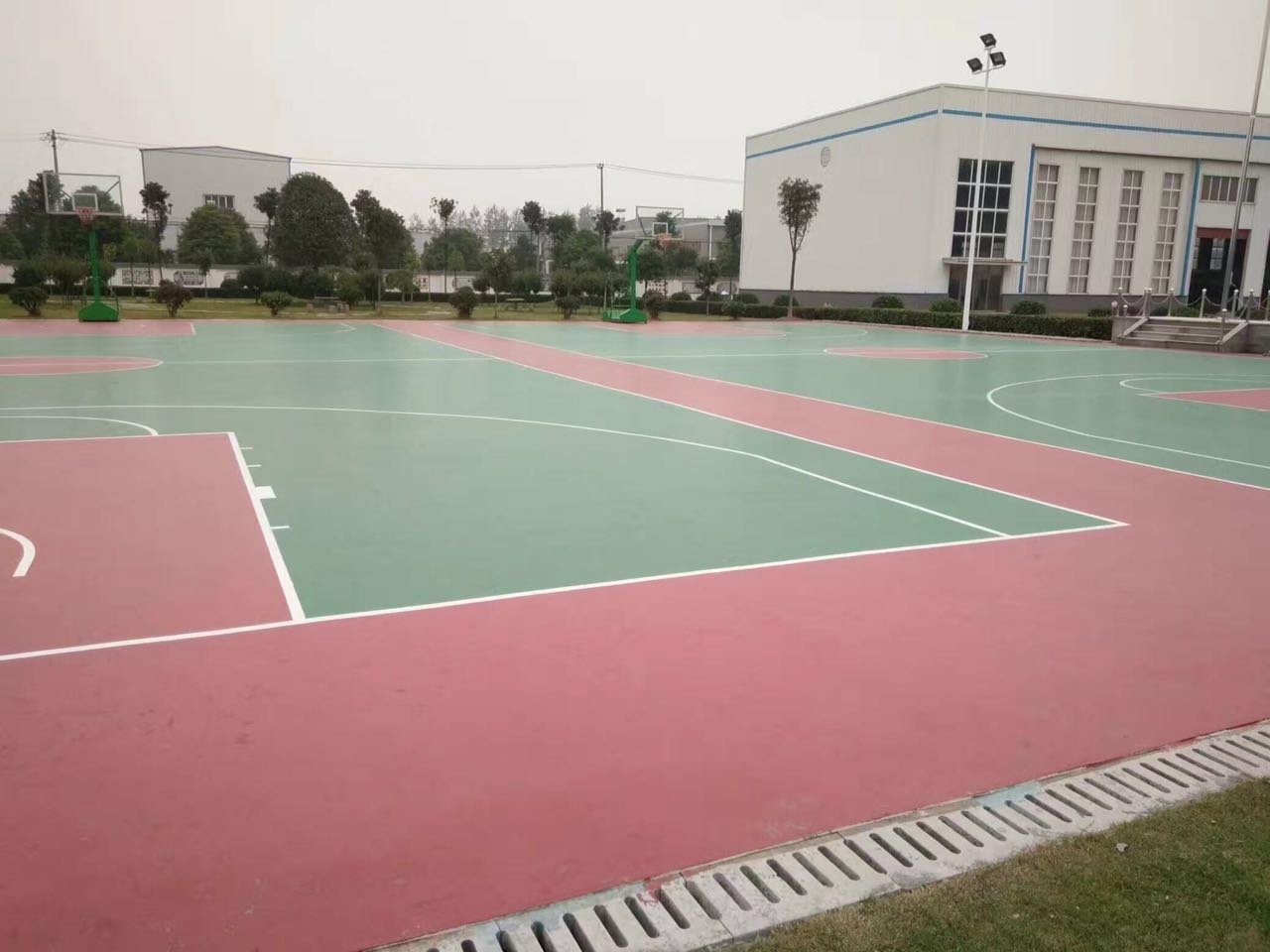 福建某單位 <a href=http://www.taijiali.cn target=_blank class=infotextkey>硅PU</a>球場