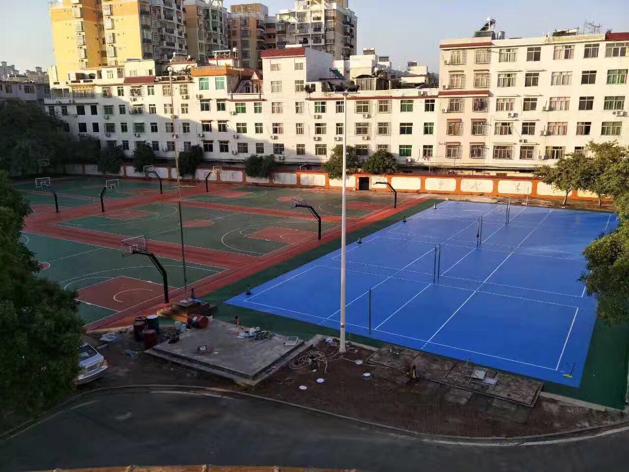 廣西玉林高中 <a href=http://www.taijiali.cn target=_blank class=infotextkey>硅PU</a>球場