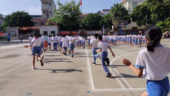 新沙小學(xué)開展9月消防安全演練活動(dòng)