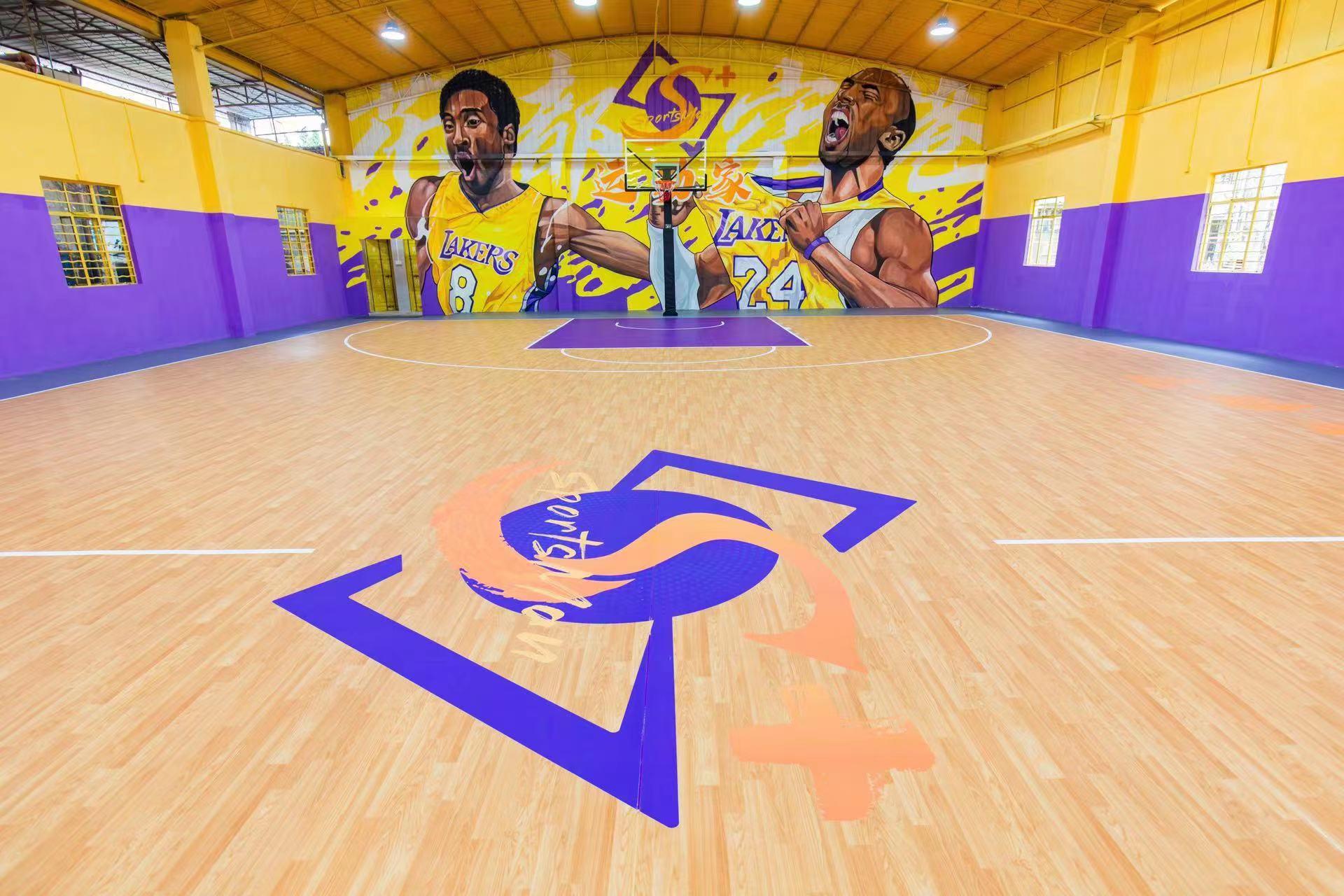 運(yùn)動(dòng)家籃球羽毛球館