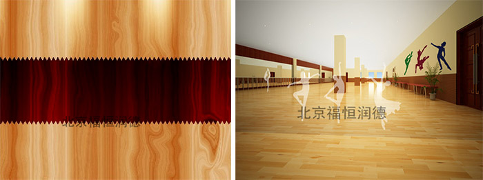 采用“福恒”<a href=http://www.taijiali.cn target=_blank class=infotextkey>健身</a>木地板的場館