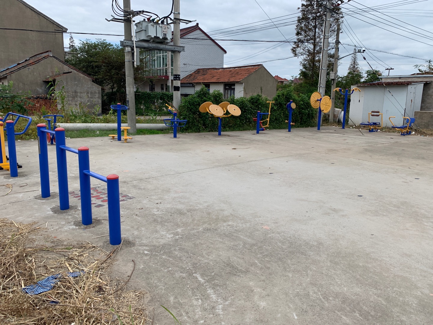 豎新鎮(zhèn)油橋村健身點(diǎn)二