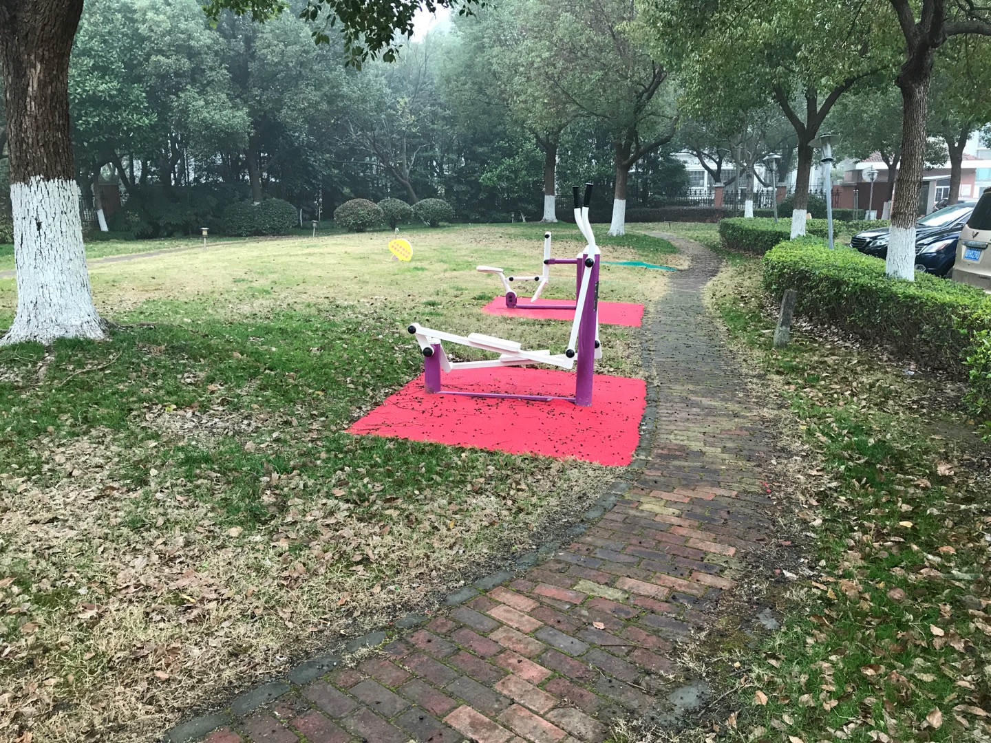 泖港鎮(zhèn)敬老院益智健身點