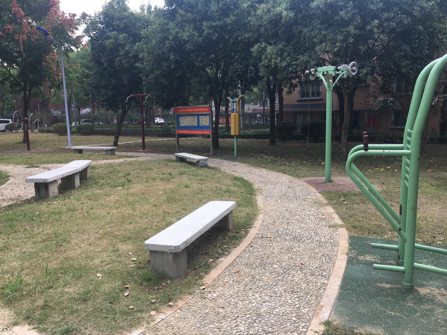 北場第二小區(qū)益智健身點