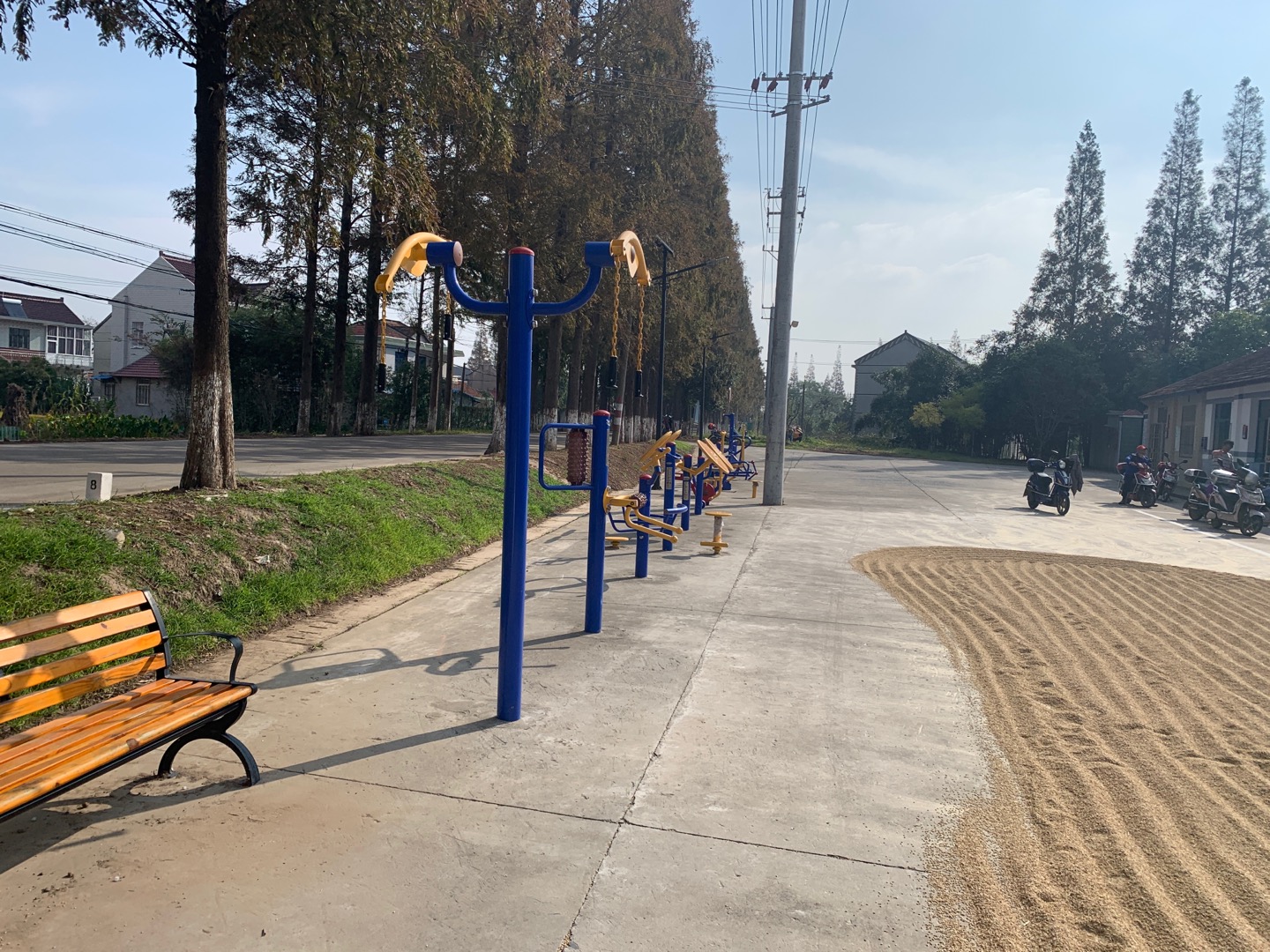 三星鎮(zhèn)海安村健身點(diǎn)