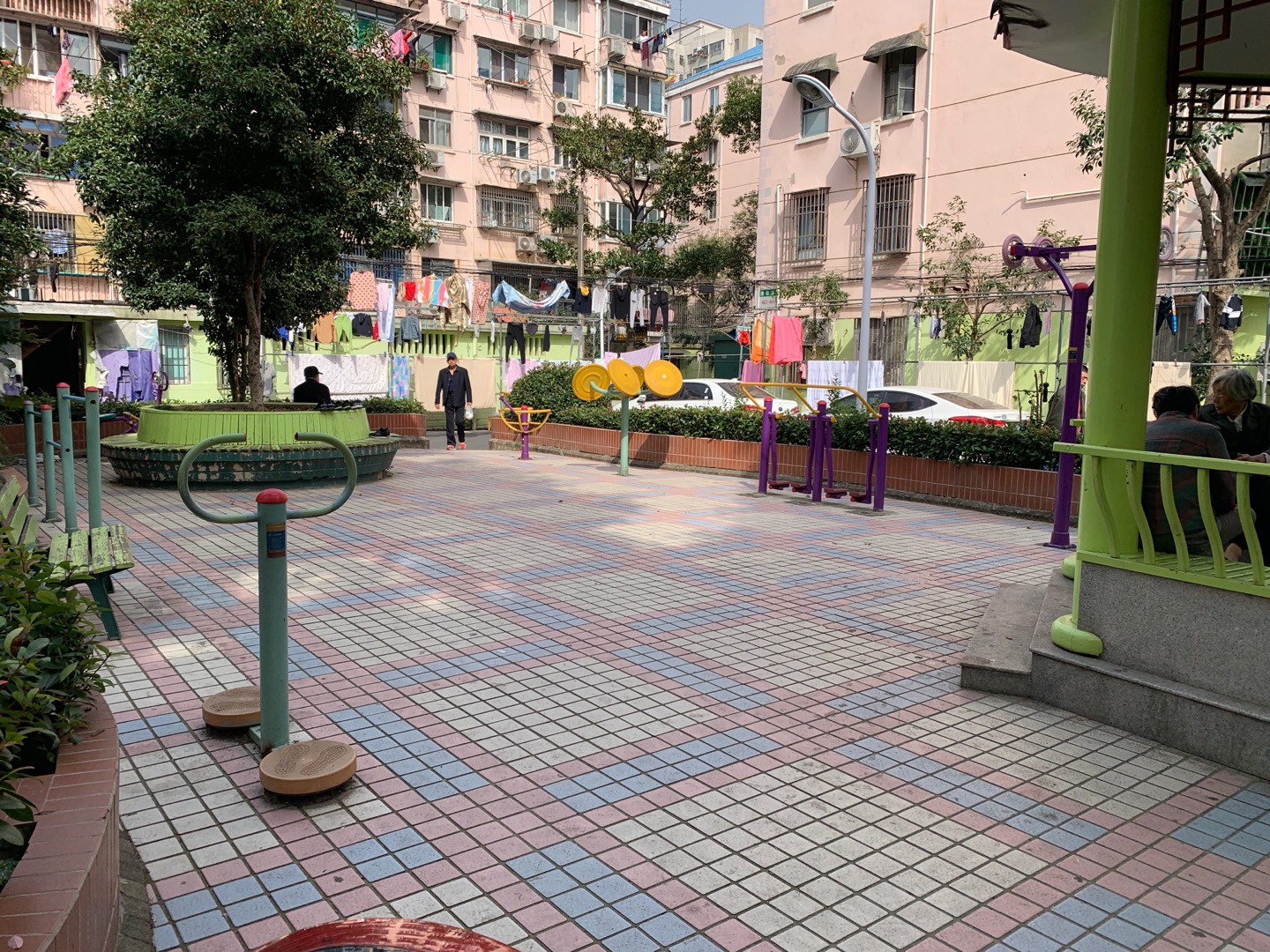 濰坊四村居委健身點1