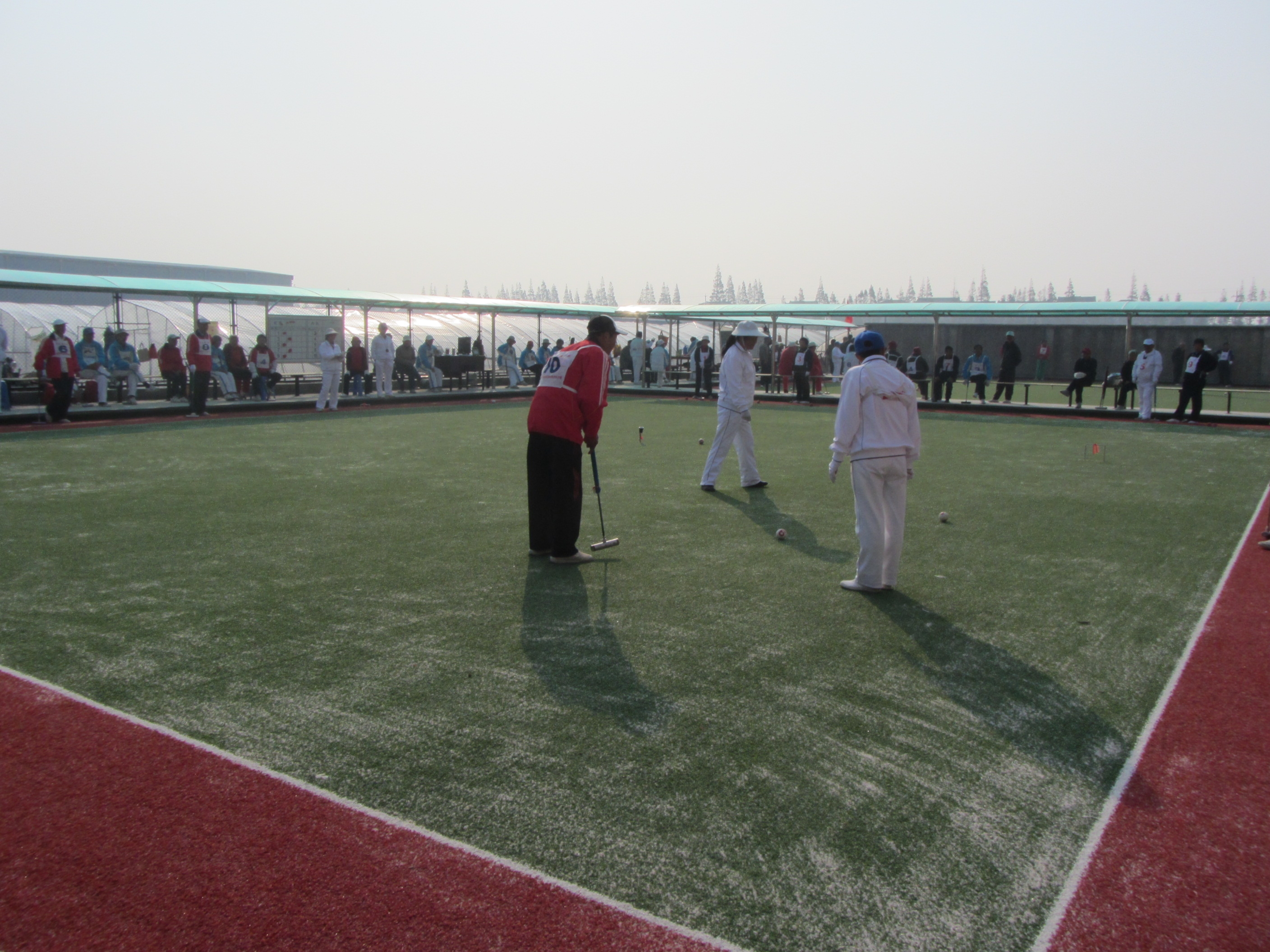 蔡路居委門球場