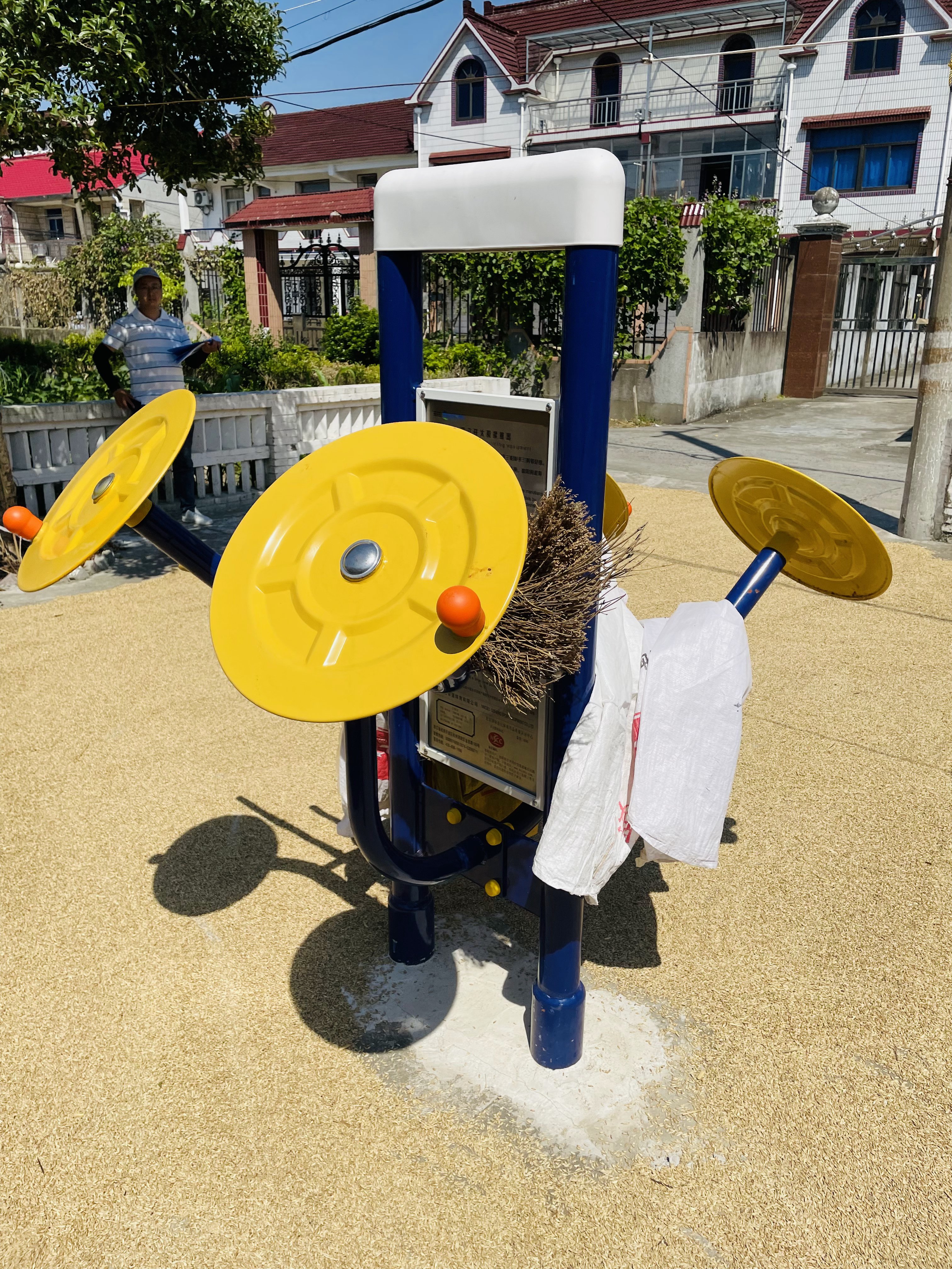 雙立柱太極揉推器