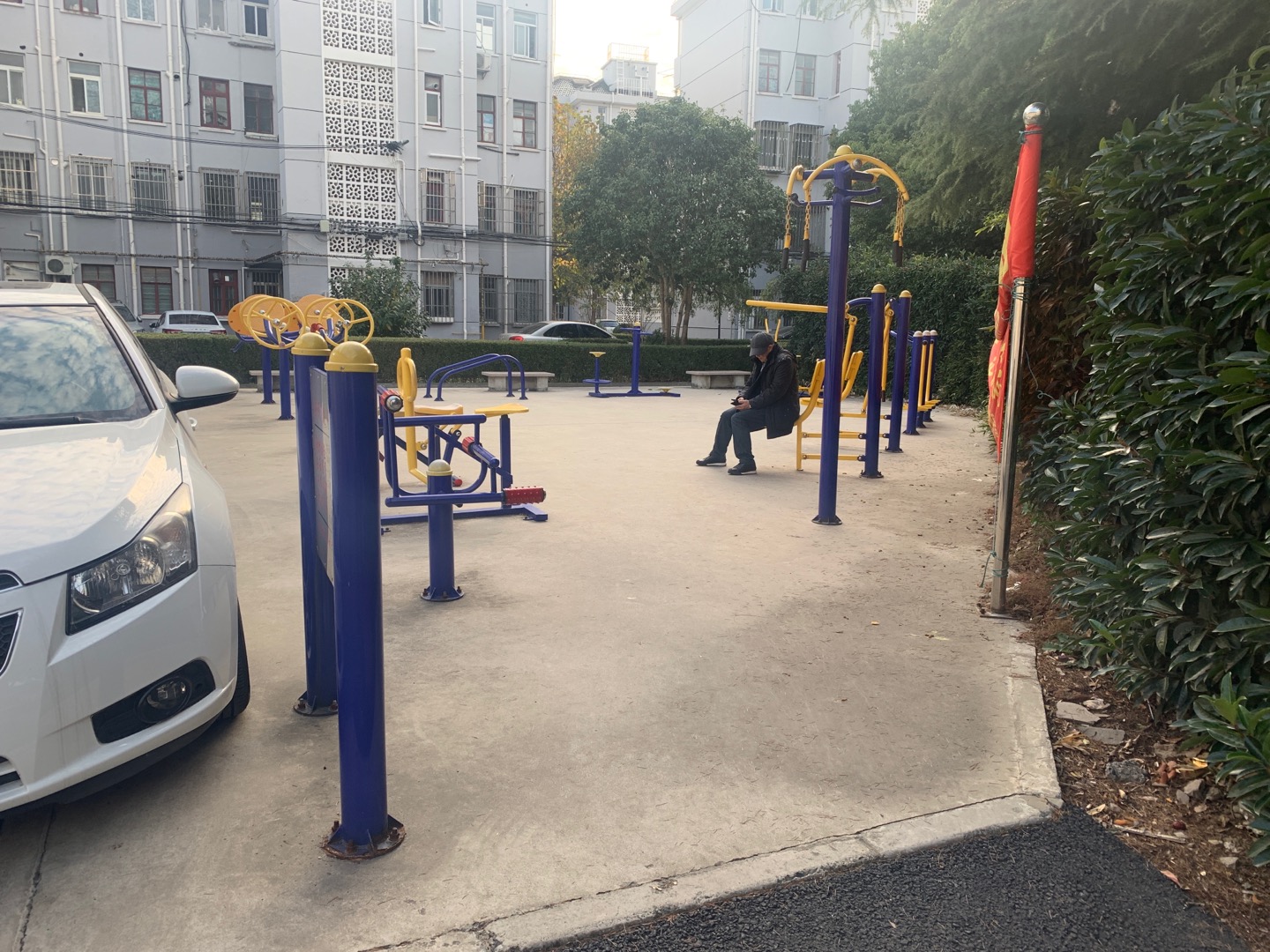 聽潮二村健身點(diǎn)