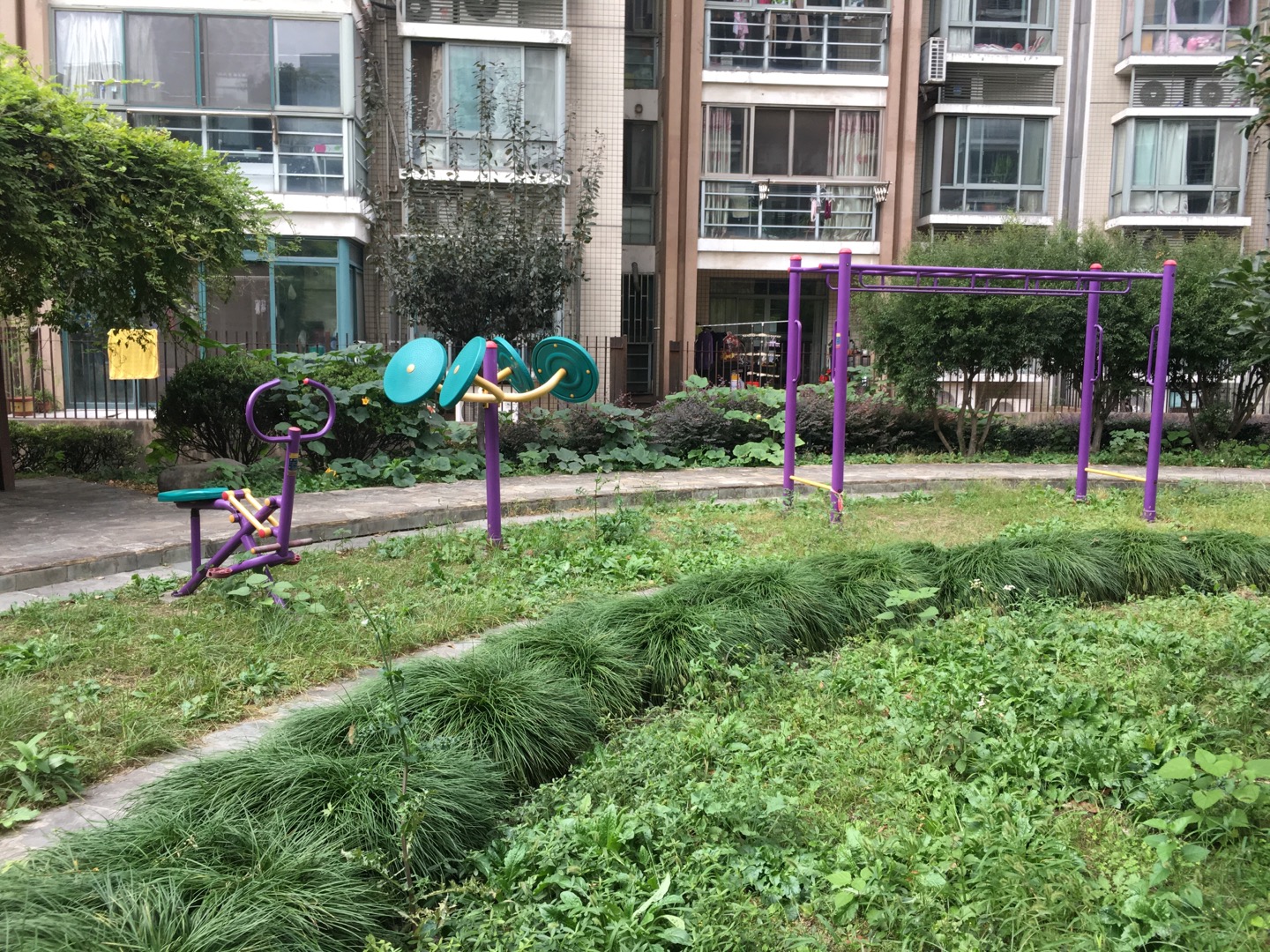 河間居委會健身點3