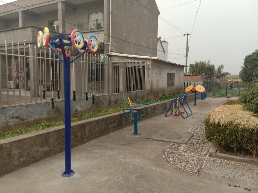 先進村4組553號東側(cè)健身路徑