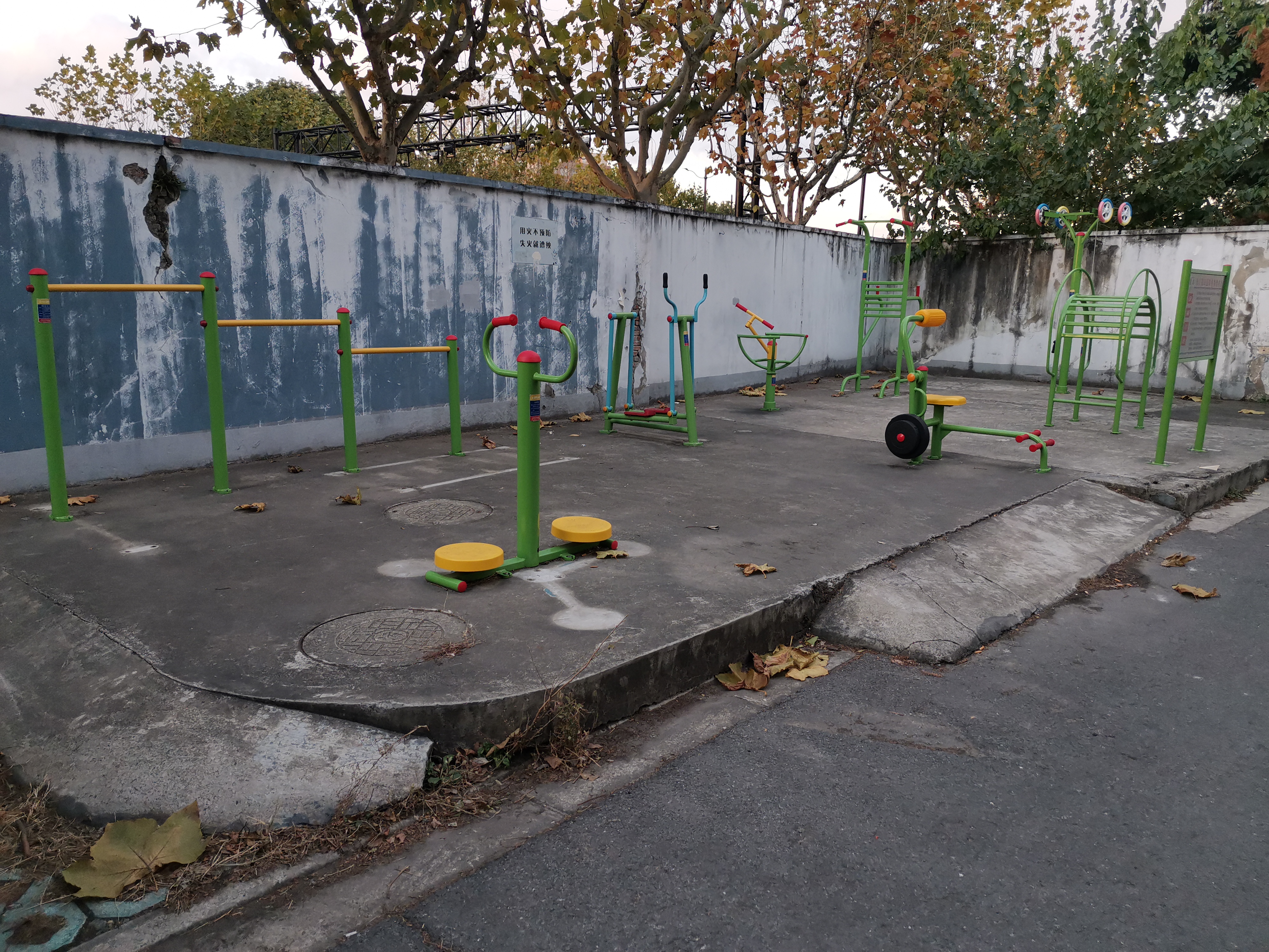 田園路居委健身苑點(diǎn)