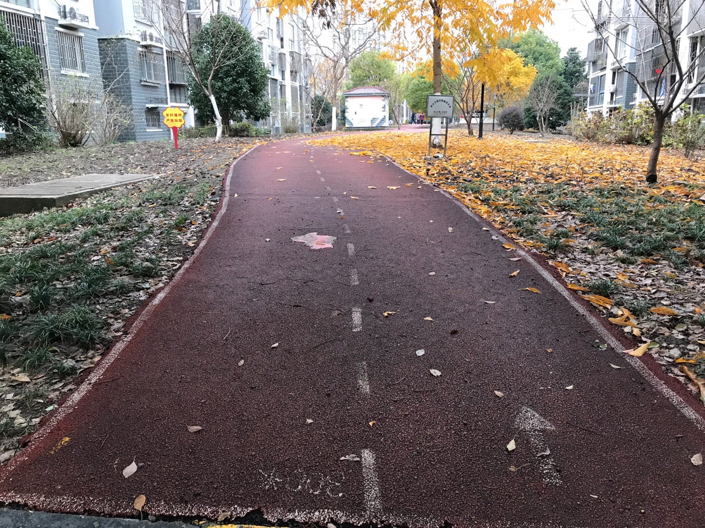 金山衛(wèi)鎮(zhèn)金康小區(qū)健身步道