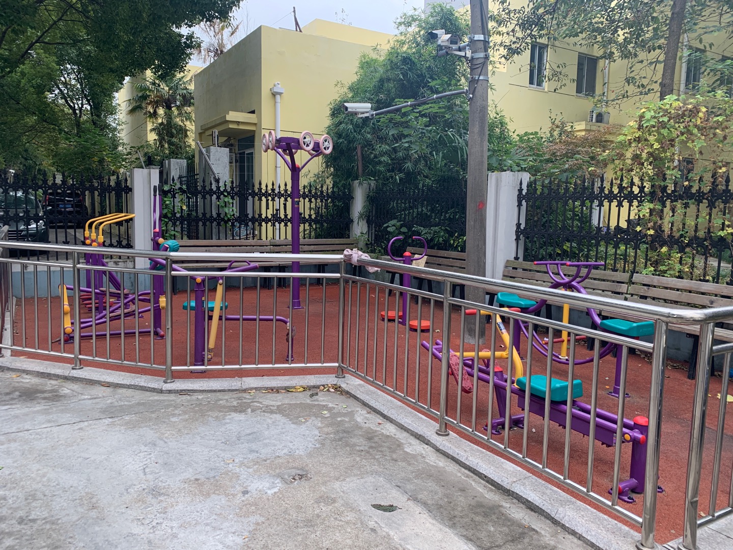 涇苑小區(qū)健身點(diǎn)