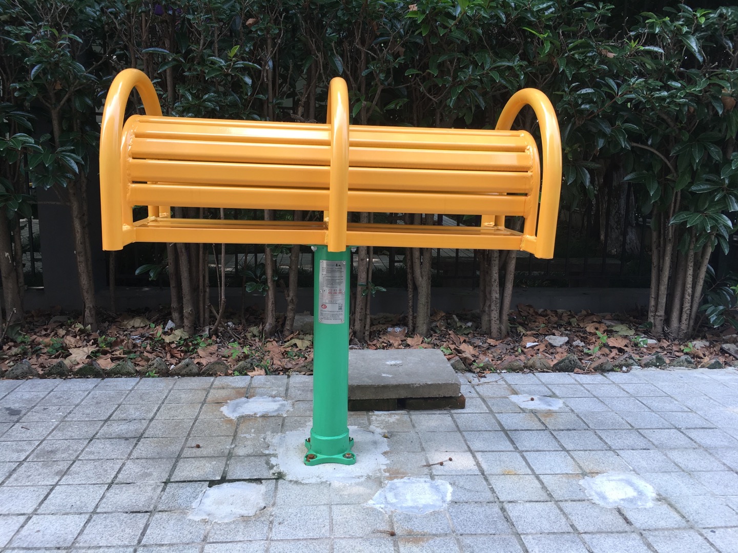 雙位伸腰伸背器