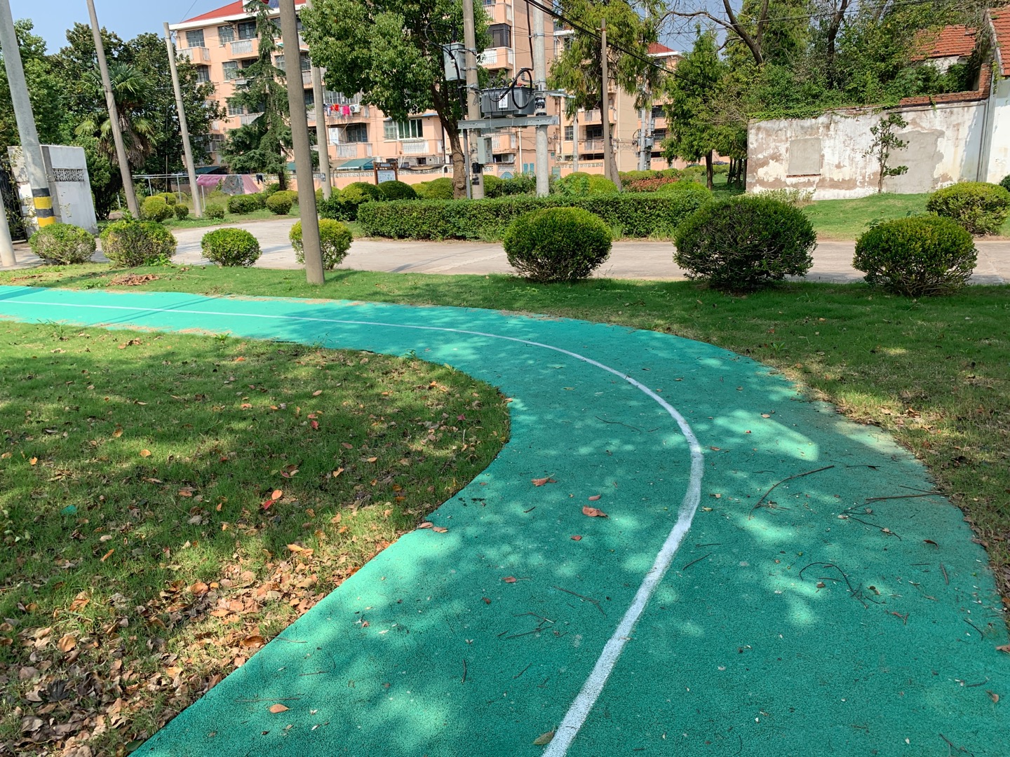 東平鎮(zhèn)前進(jìn)新村海鷗二村百姓健身步道