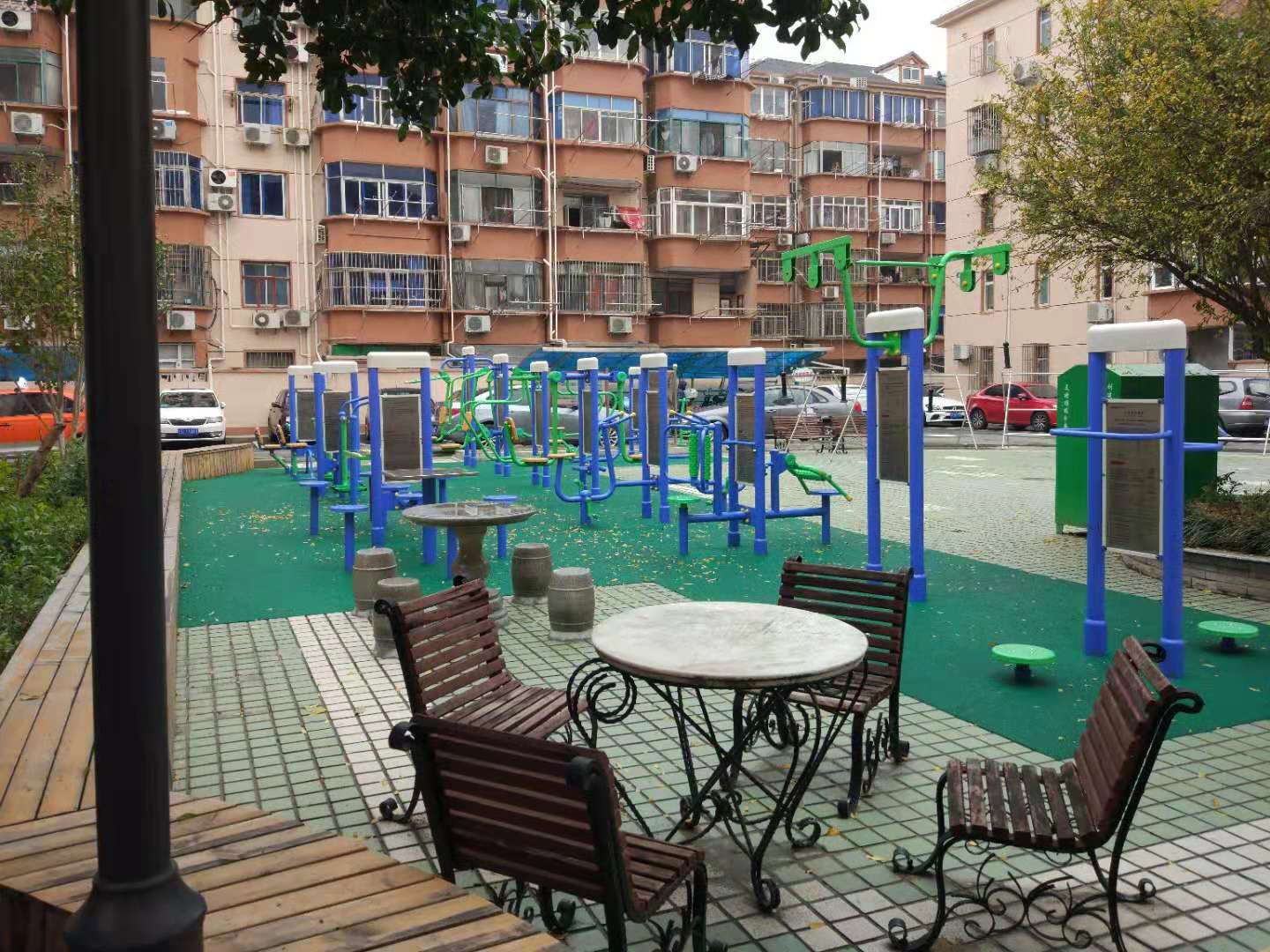 城北社區(qū)城北新村26號樓健身點