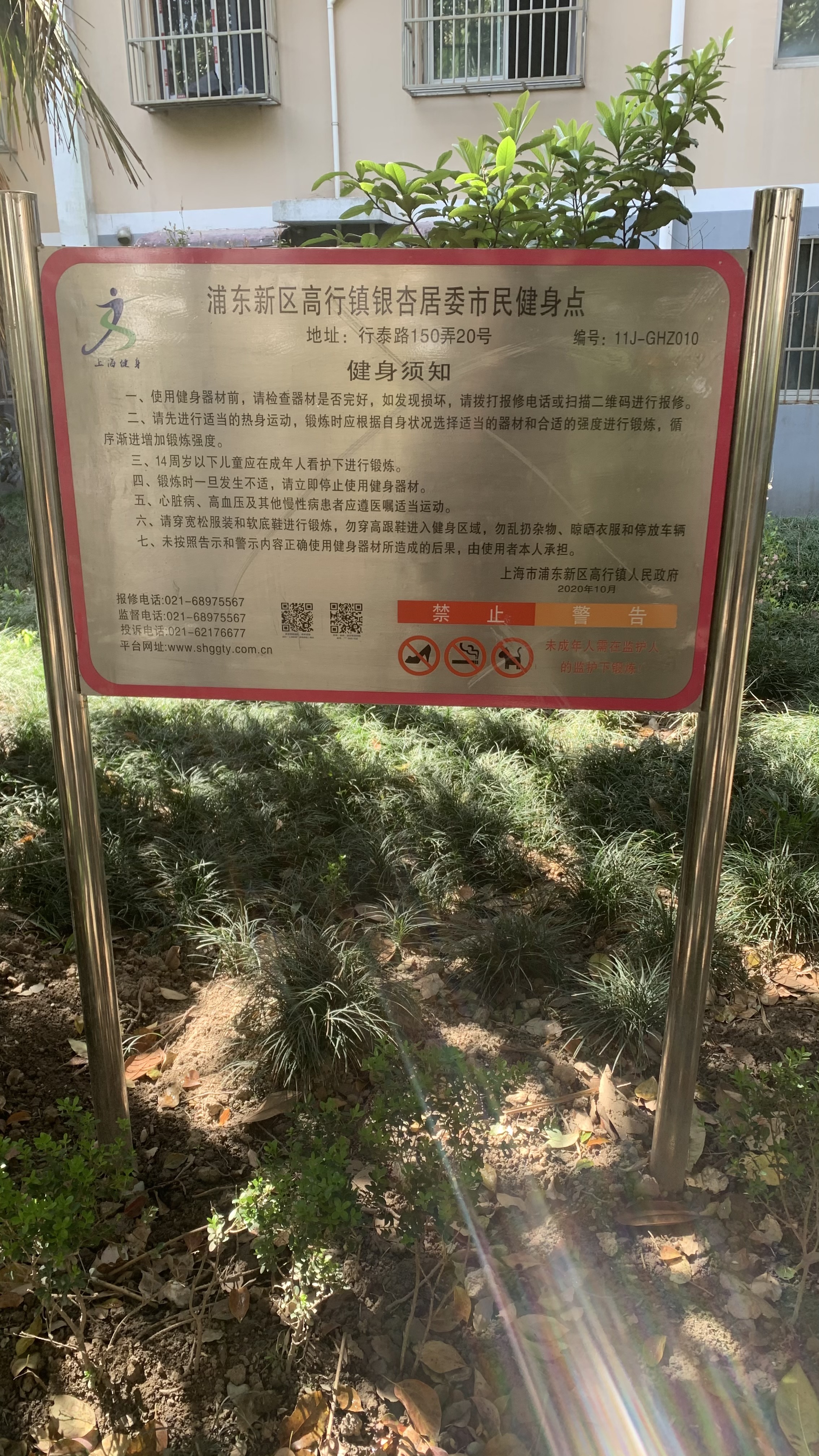 高行鎮(zhèn)銀杏居委會健身苑點2