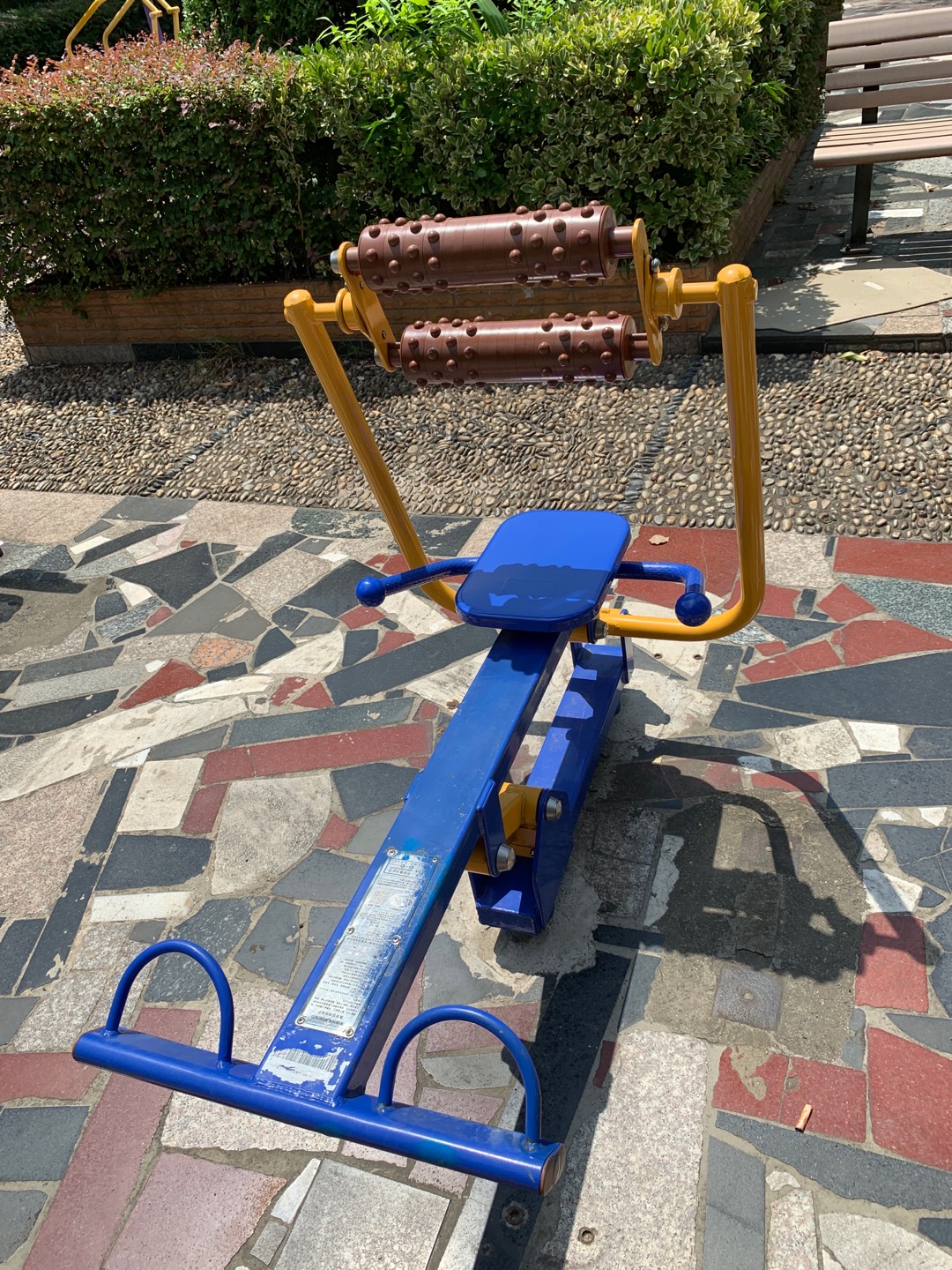 腹背屈伸/劃船訓(xùn)練器