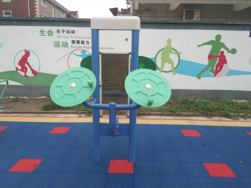 雙立柱太極揉推器 雙立柱太極揉推器