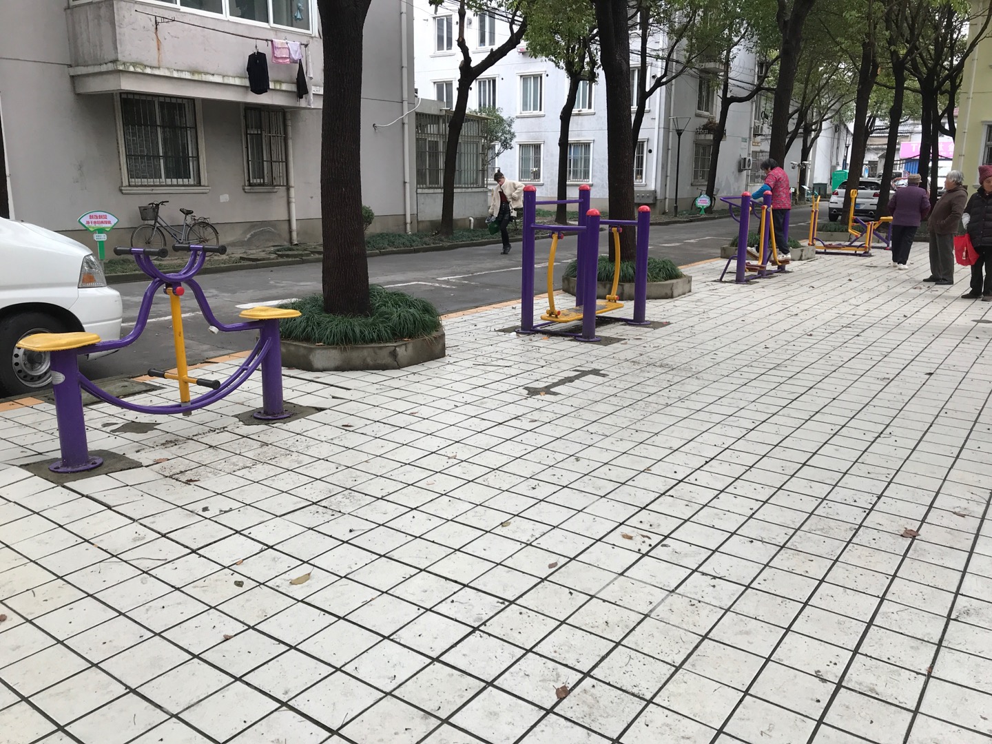 老西門花苑健身點(diǎn)