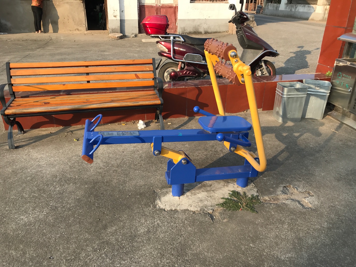 腹背屈伸訓練器