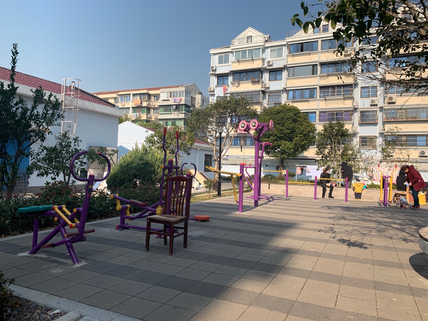 協和小區(qū)健身點