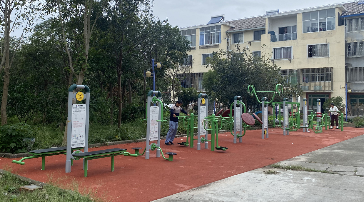 頭橋集團(tuán)東新市村頭橋中心小區(qū)市民益智健身苑點(diǎn)