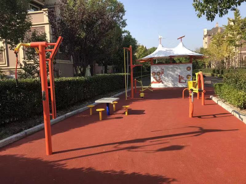 海灣鎮(zhèn)世茂愛瑪尚郡健身點