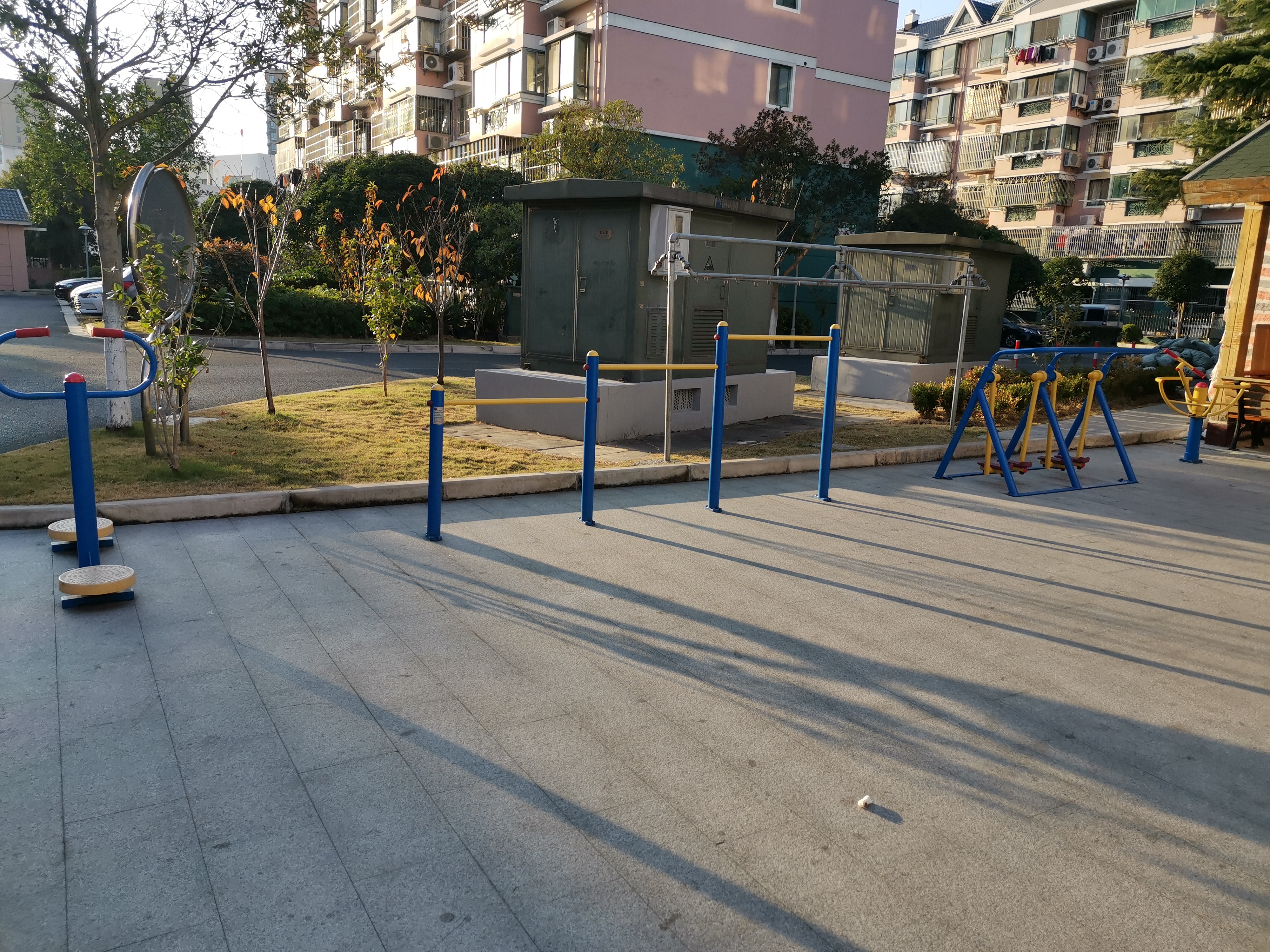 棕桐居委健身苑點