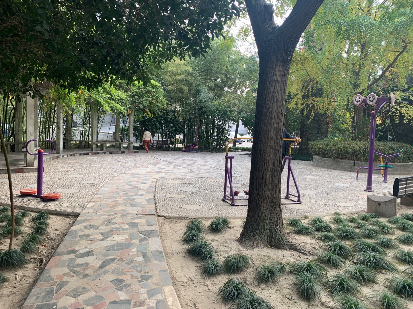 嚴(yán)中路47弄健身點(diǎn)