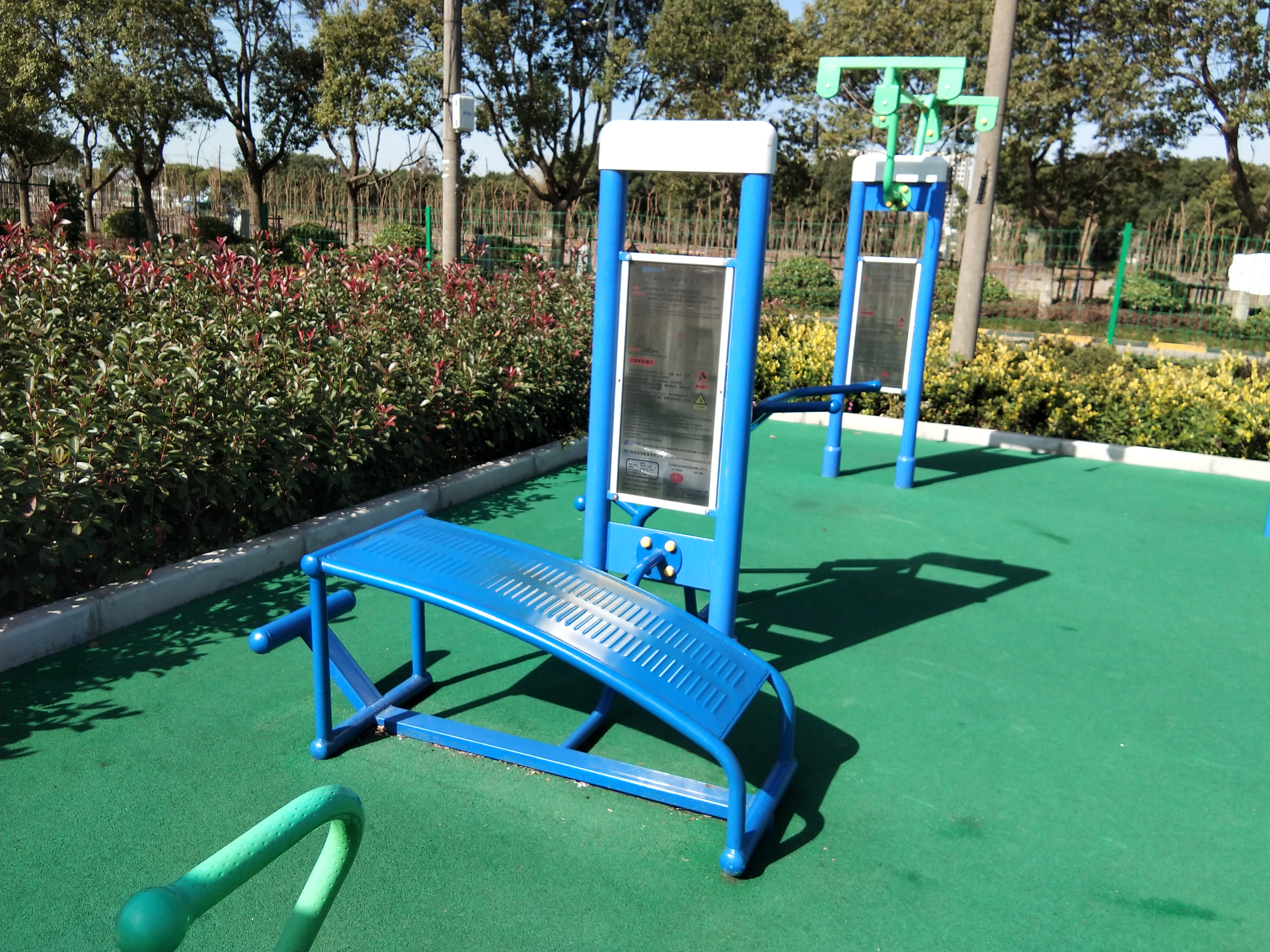 雙立柱腹背訓(xùn)練器