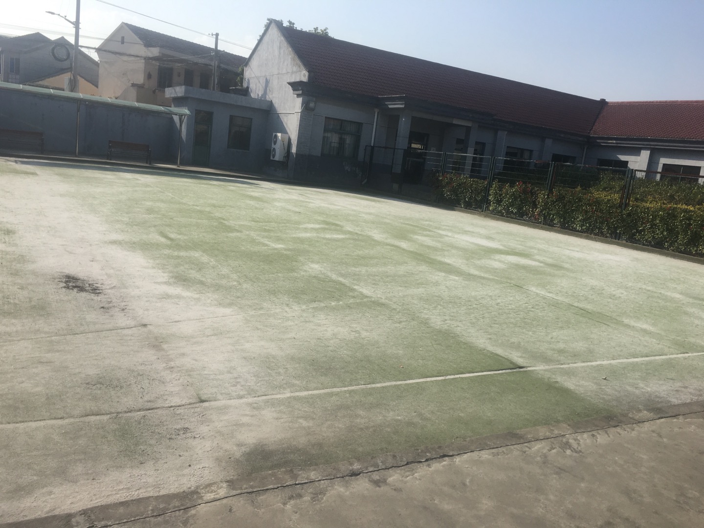 合慶鎮(zhèn)向東村市民球場