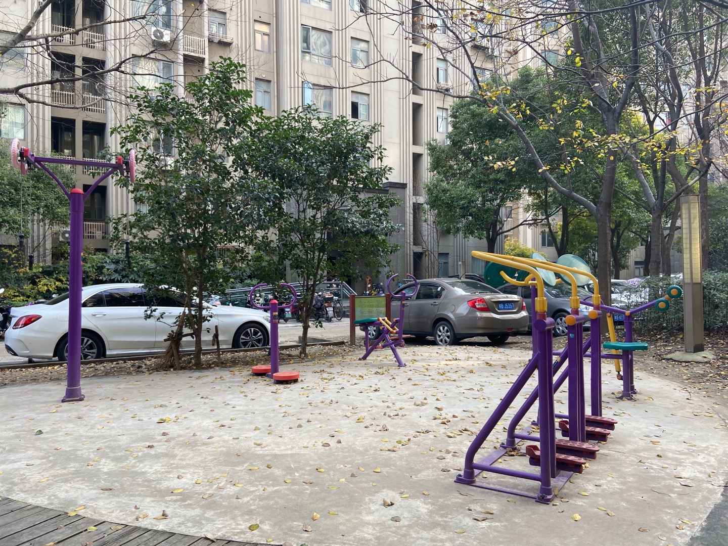 惠民家園小區(qū)市民健身點