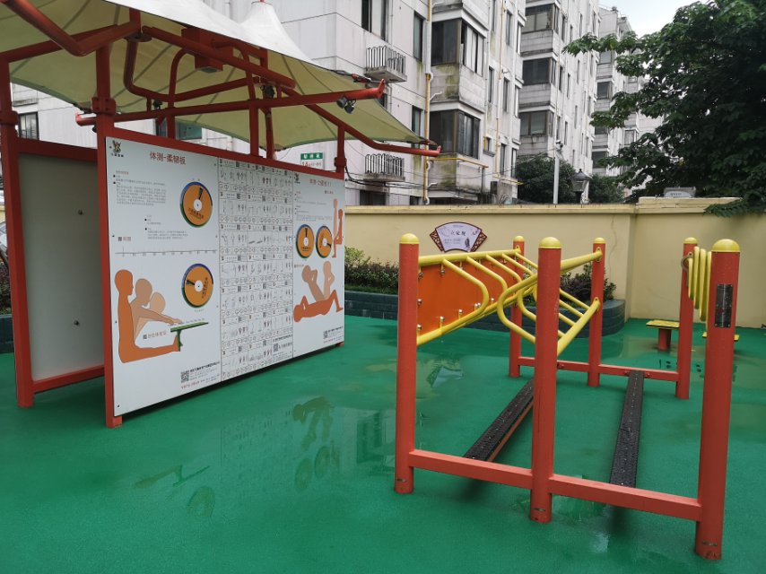 柘林鎮(zhèn)胡橋社區(qū)教工苑市民益智健身苑點