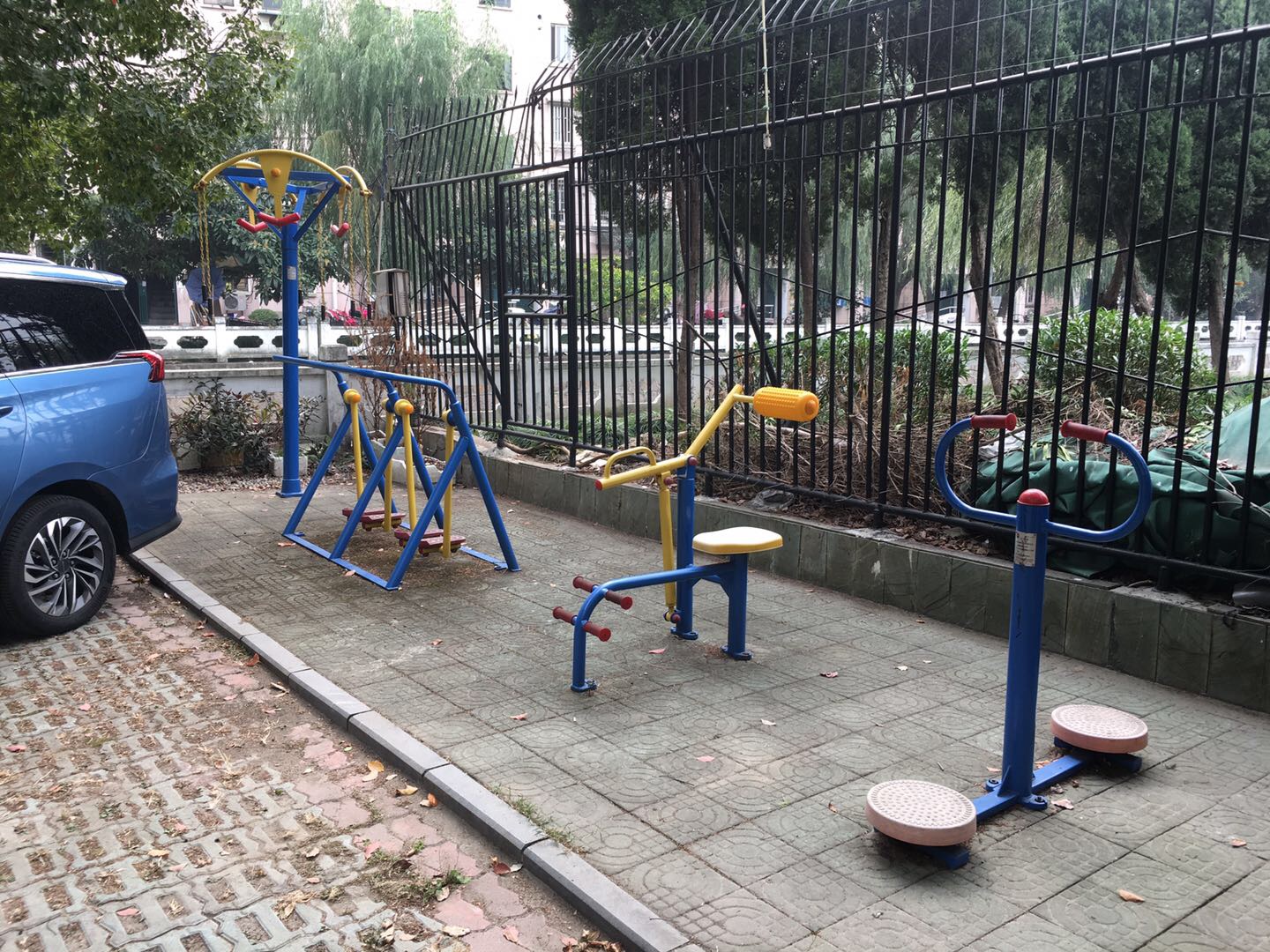 香山四居小區(qū)健身點(diǎn)