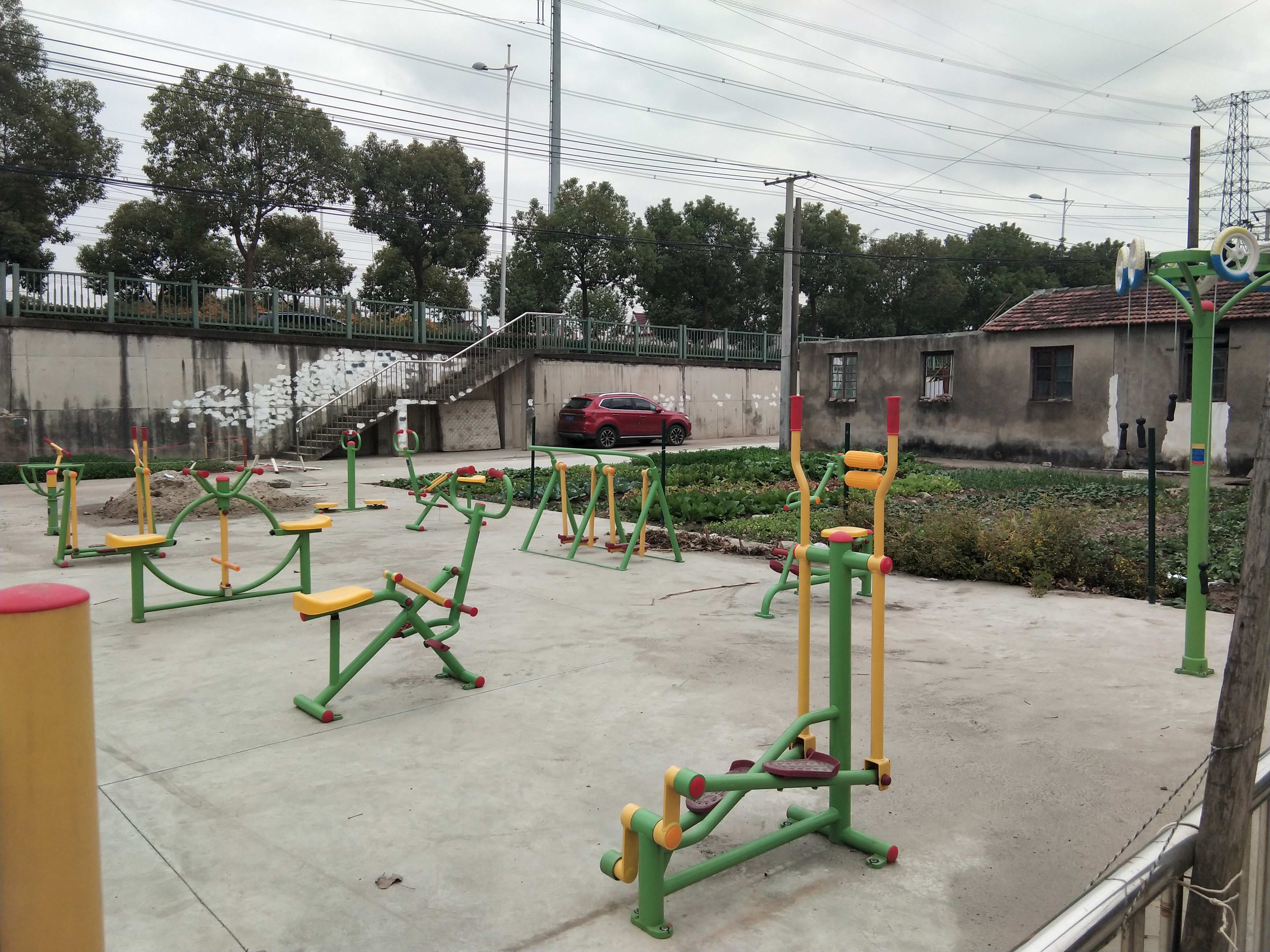 周南村6組健身點