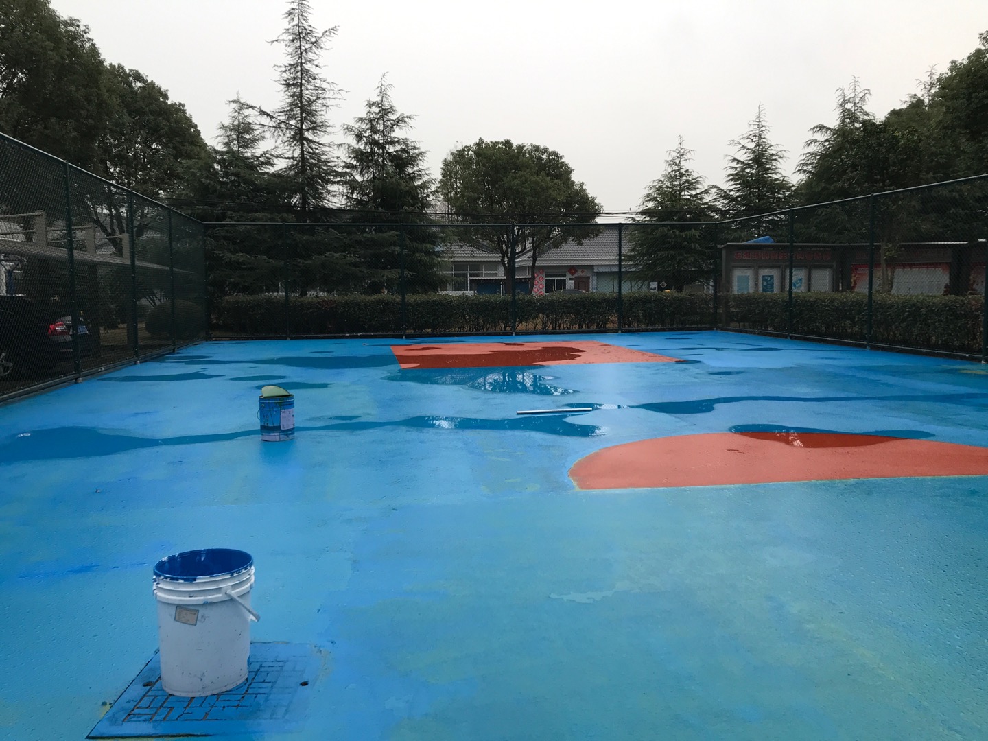 張莊籃球場(chǎng)