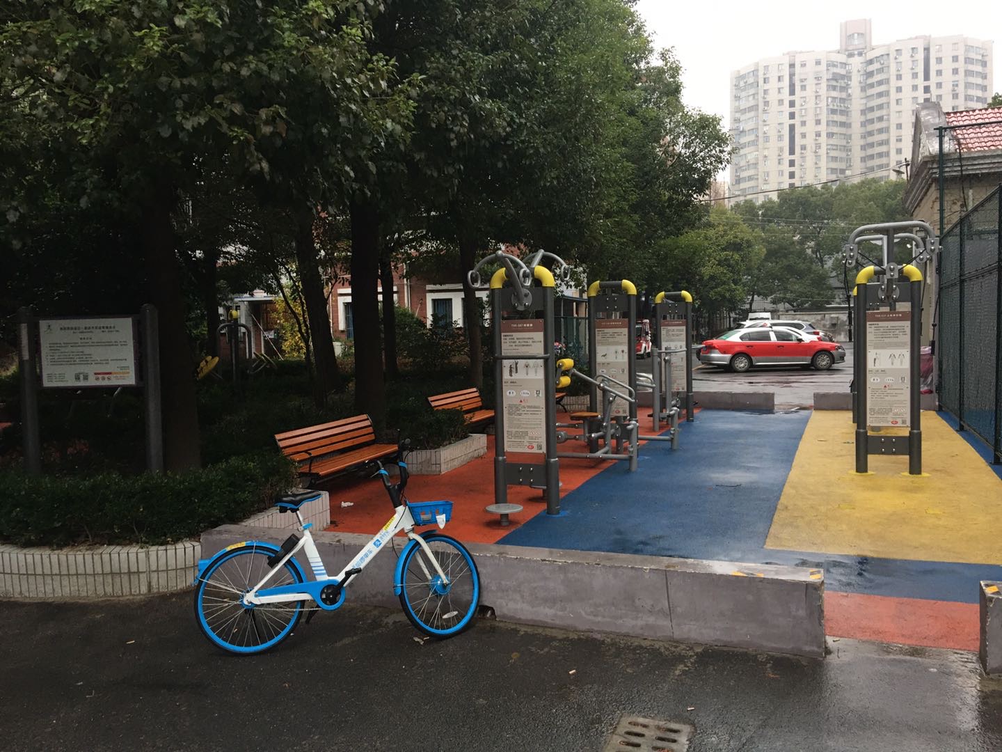 運(yùn)一居委健身點(diǎn)