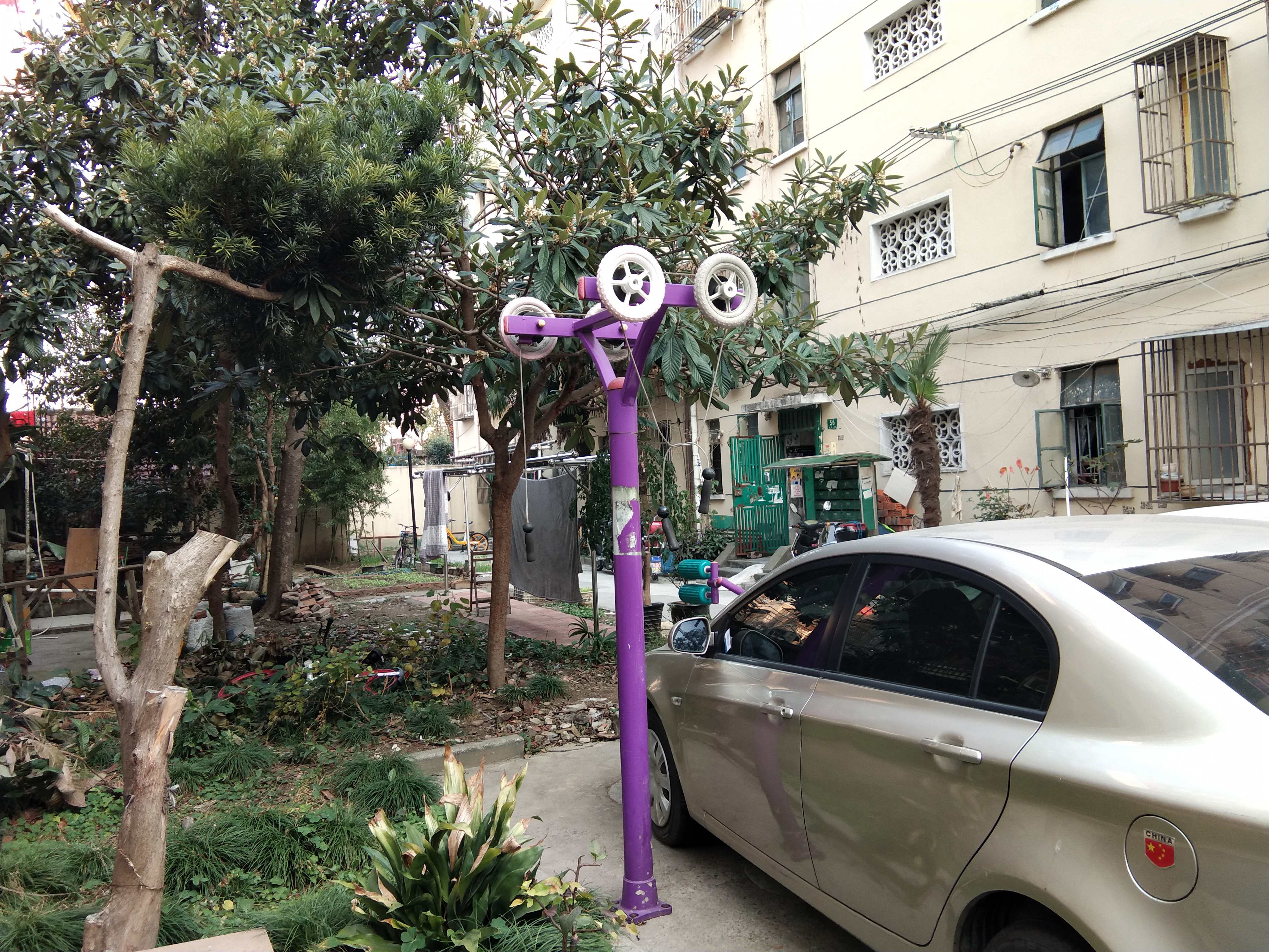 恒大一村健身點