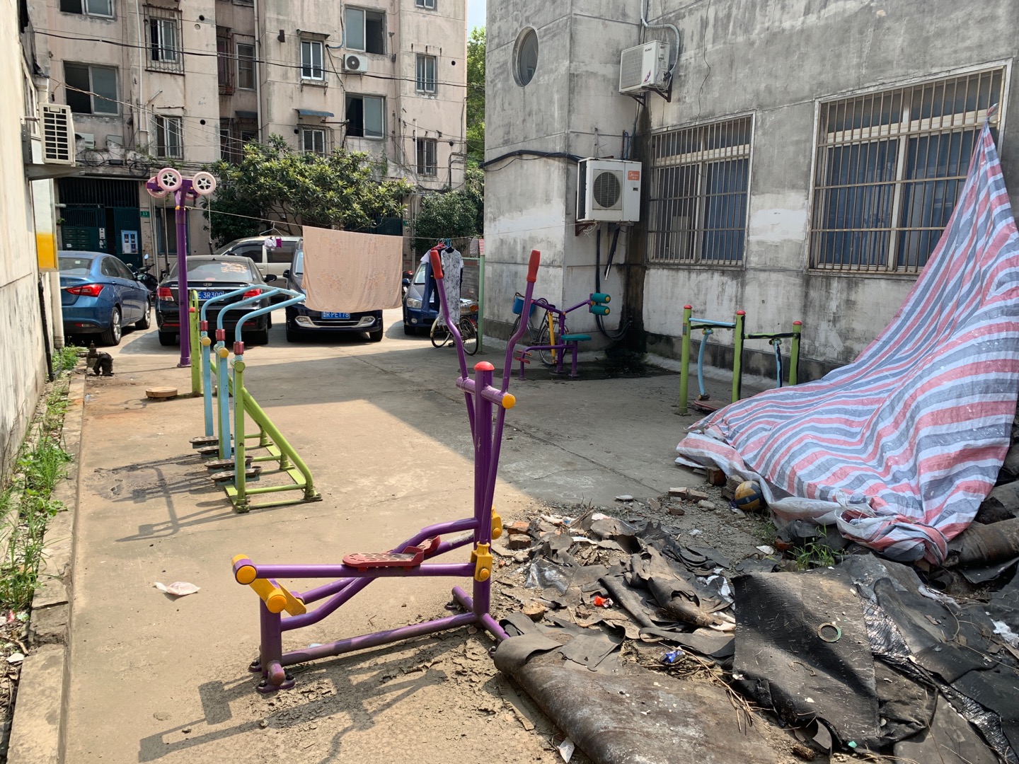 富楊居委第一健身點