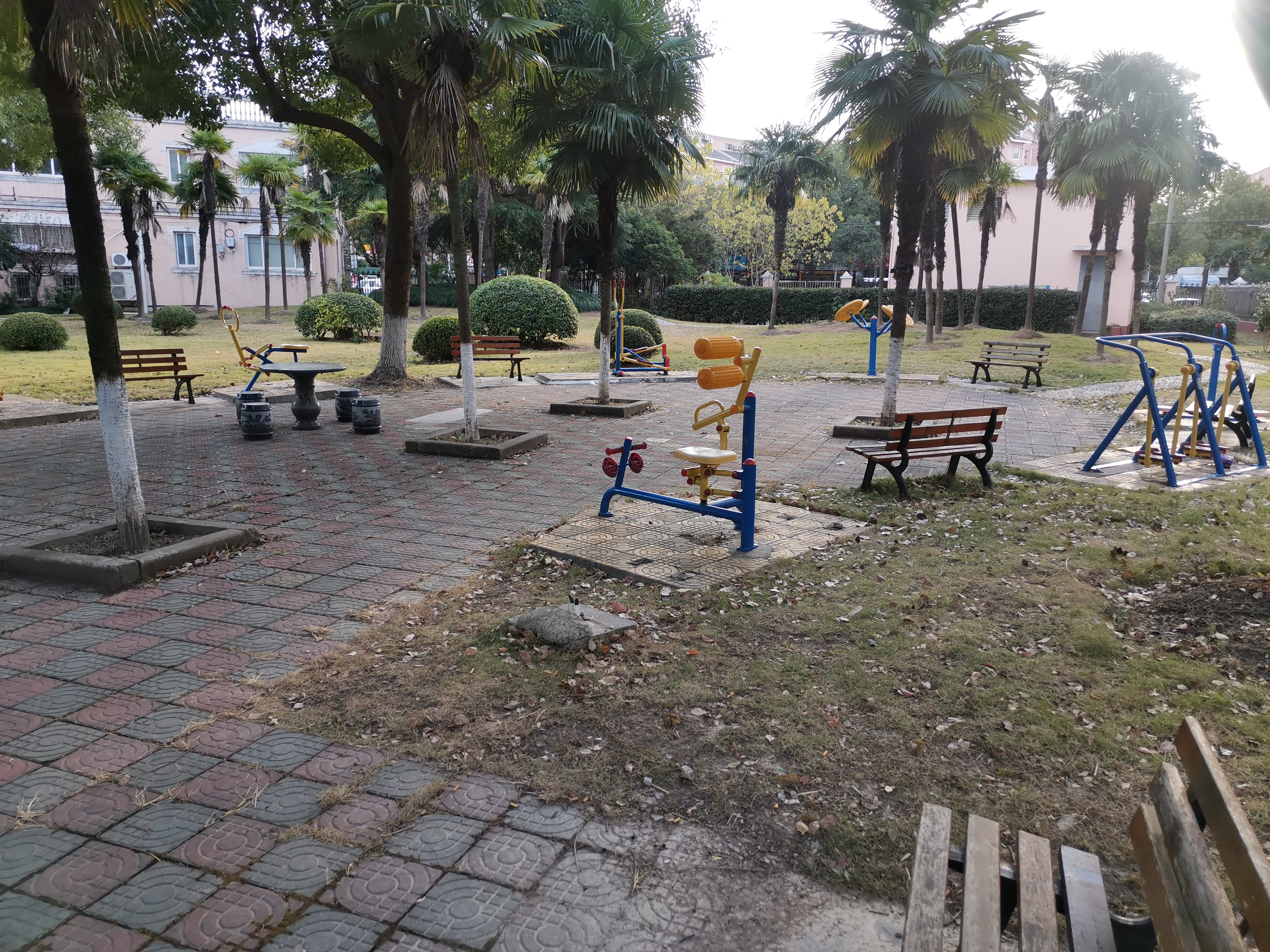 古桐居委健身苑點