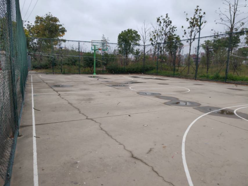 彭鎮(zhèn)居委籃球場