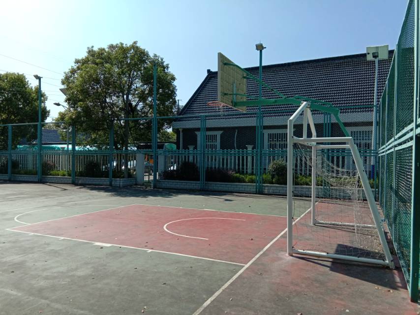陳家鎮(zhèn)晨光村共公運動場籃球場