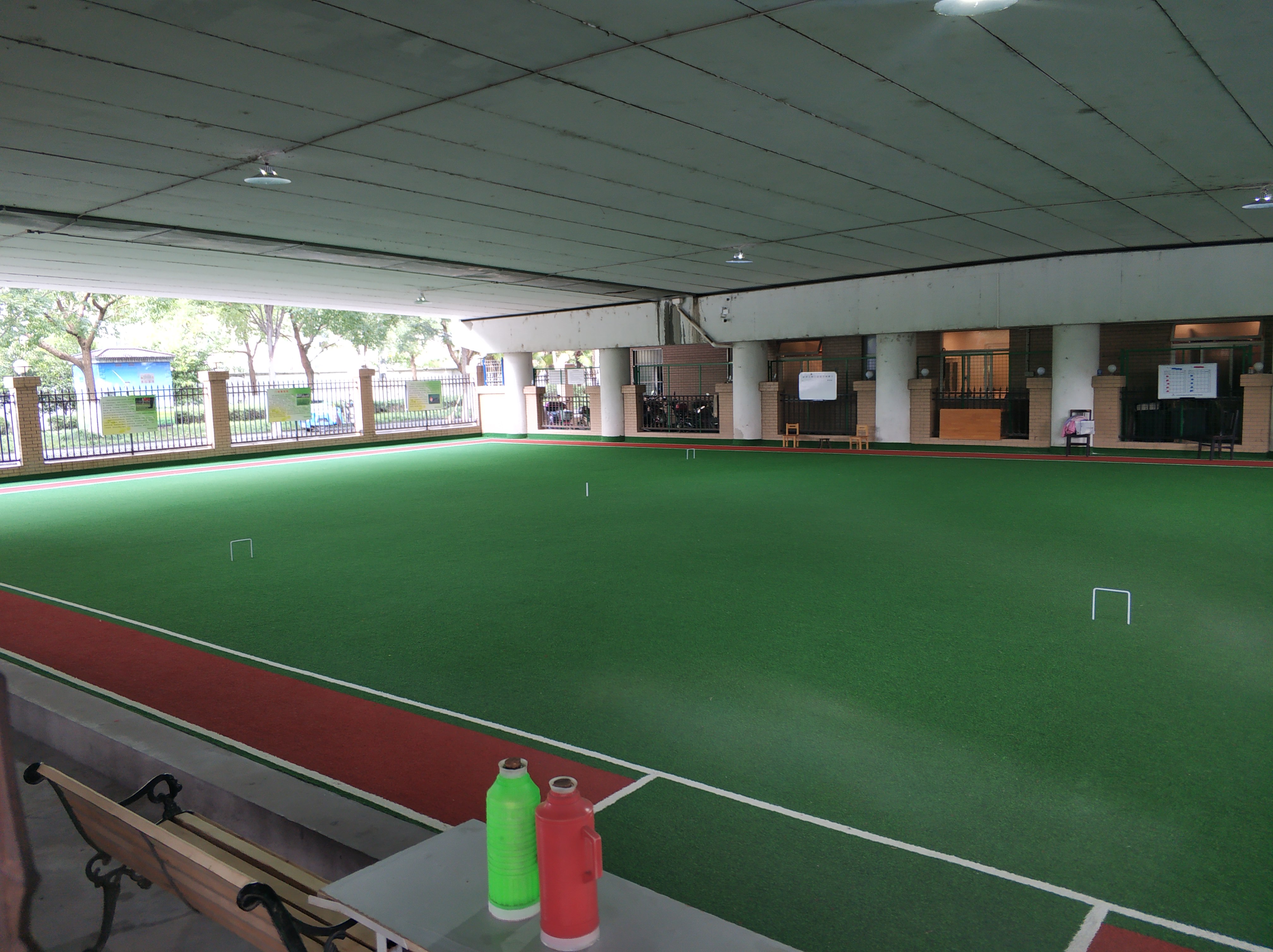 崧澤大橋北側(cè)門球場