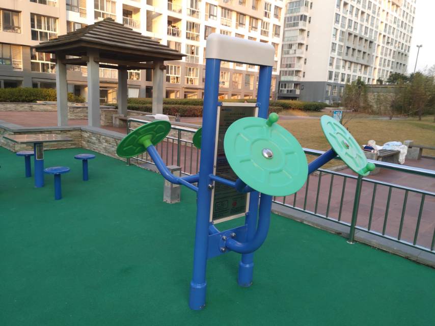 雙立柱太極揉推器