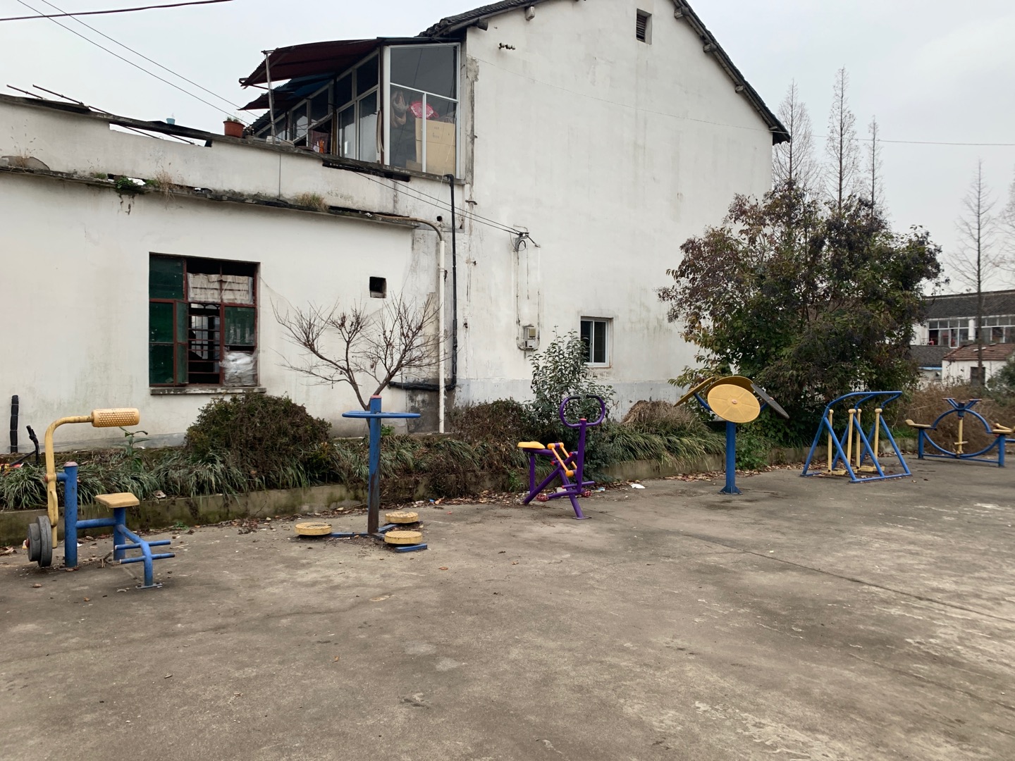 新江村高家老年活動(dòng)室市民健身點(diǎn)