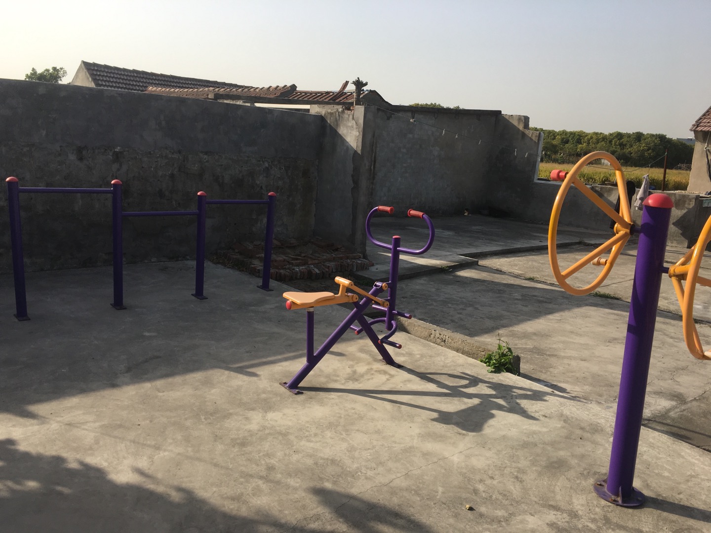 老港鎮(zhèn)東河村民委員會港東1組健身苑點